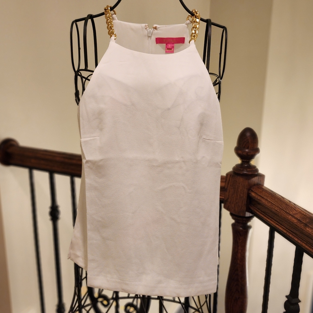 Lilly Pulitzer Adrienne Top - Resort White